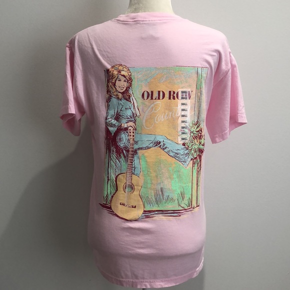 Dolly Parton Old Row Country Pink Tee 